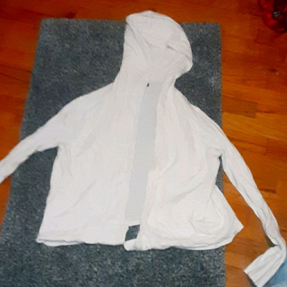 White thin jacket